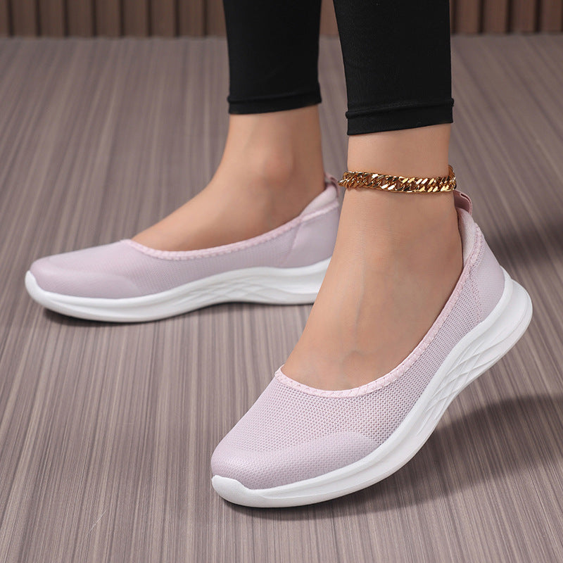 Damen Leichte Slip-On Freizeitschuhe Drune