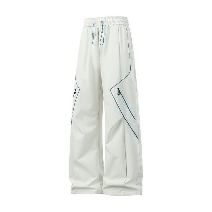 Damen Weite Tech-Cargo-Hose Drune