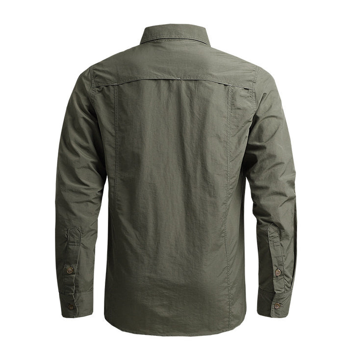 Herren Funktionales Outdoor-Hemd Drune