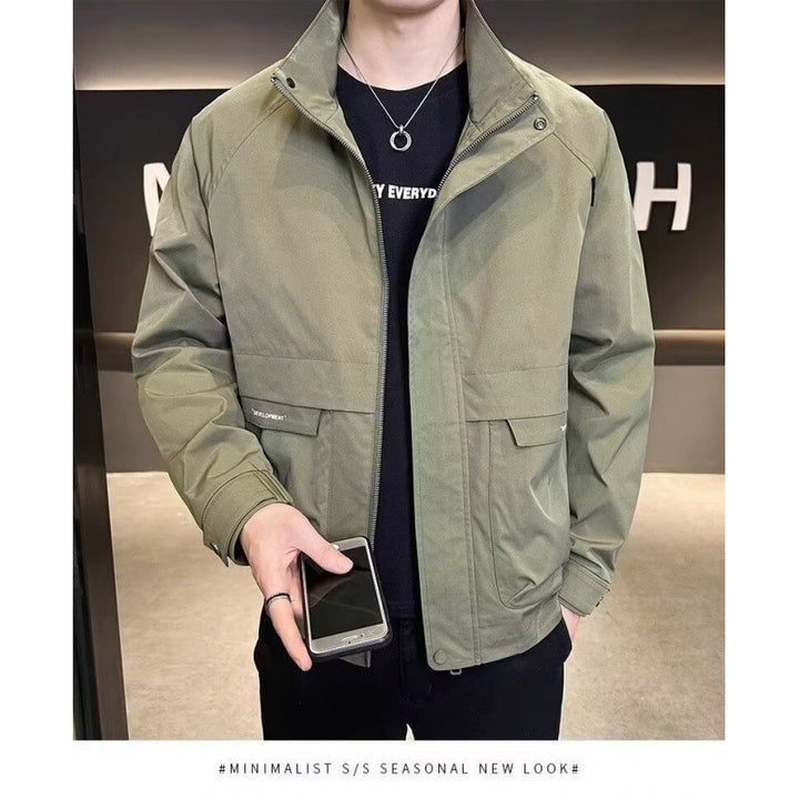 Herren Minimalistische Übergangsjacke Drune