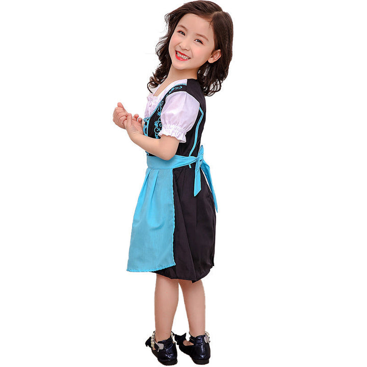 Damen nostalgisches Trachtenkleid Drune