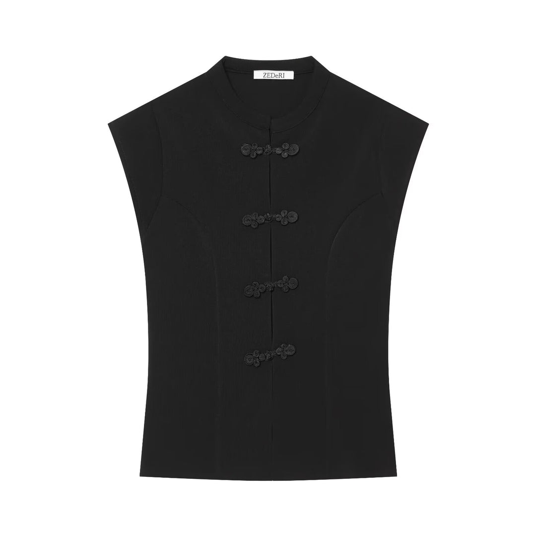 Damen Hochtaillierte Jersey‑Schlaghose mit elastischem Bund Drune