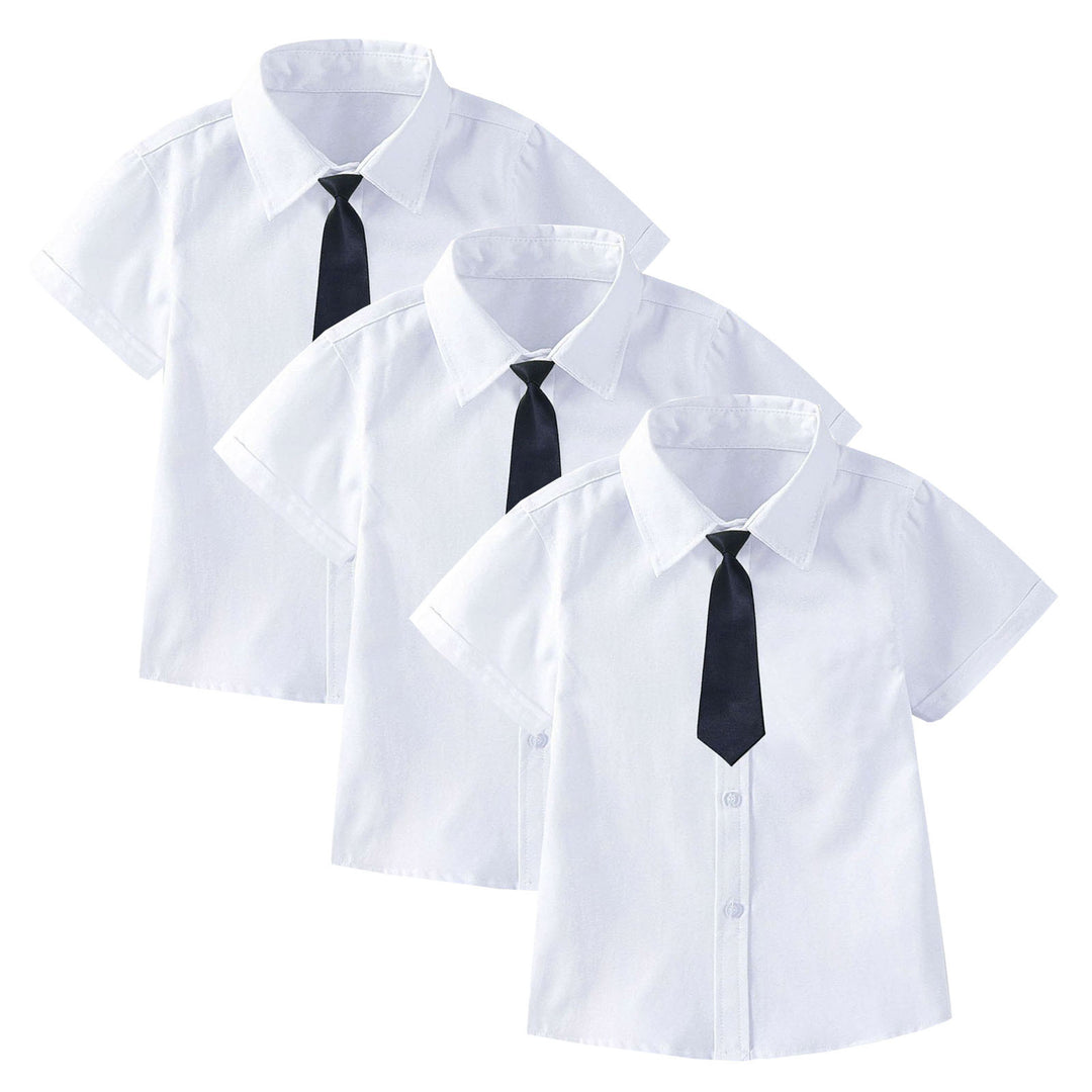 Jungen Kurzarmhemd mit Krawatte Drune