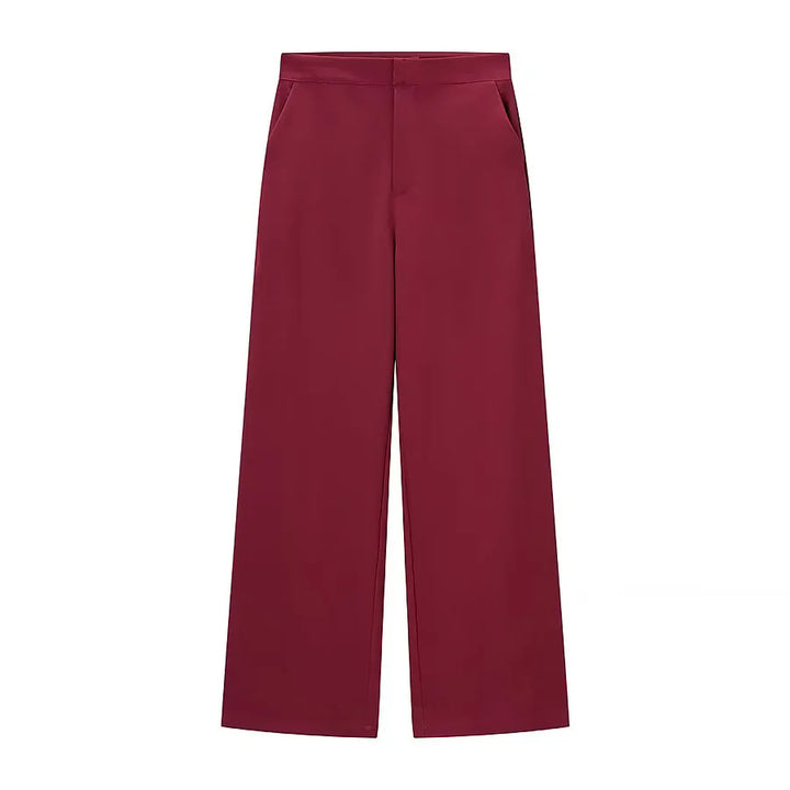 Damen nan taillierter Blazer mit Federrand an den Ärmeln und Pattentaschen Drune