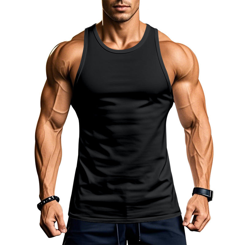 Herren atmungsaktives Fitness Tanktop mit Racerback-Schnitt Drune
