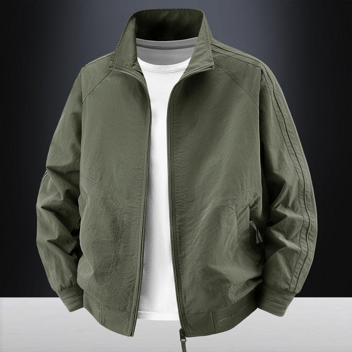 Herren Freizeitjacke mit hohem Kragen Drune