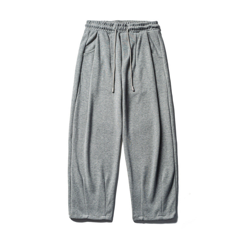 Herren Lässige Sweathose mit hohem Elastikbund, Kordelzug und leichtem Tapered‑Schnitt Drune