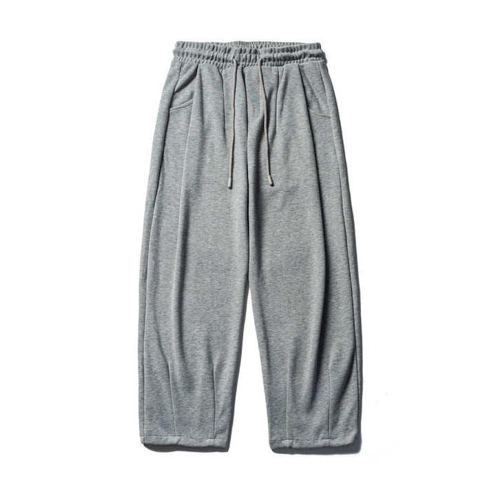 Herren Lässige Sweathose mit hohem Elastikbund, Kordelzug und leichtem Tapered‑Schnitt Drune