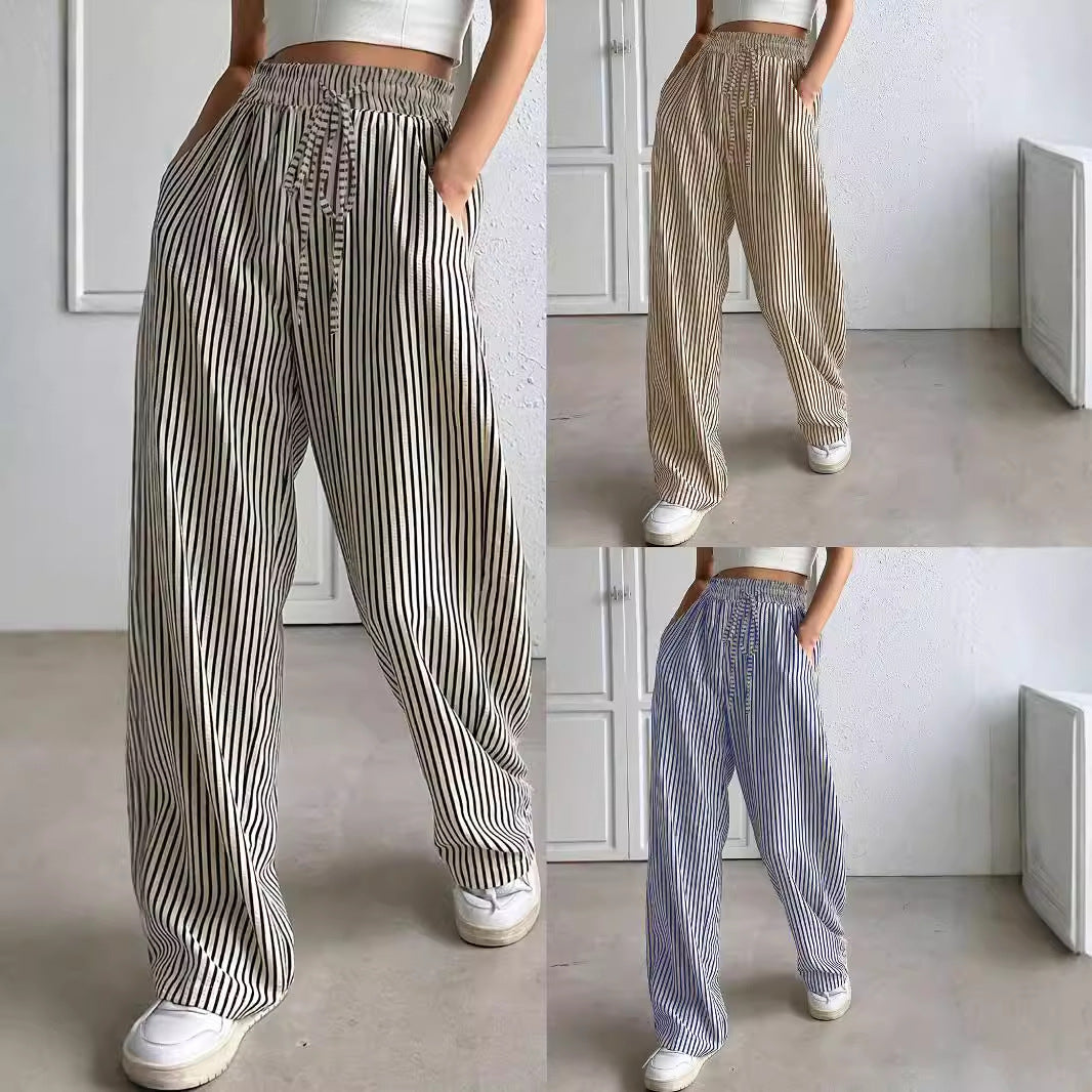 Damen weite Karottenhose Drune