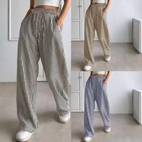Damen weite Karottenhose Drune
