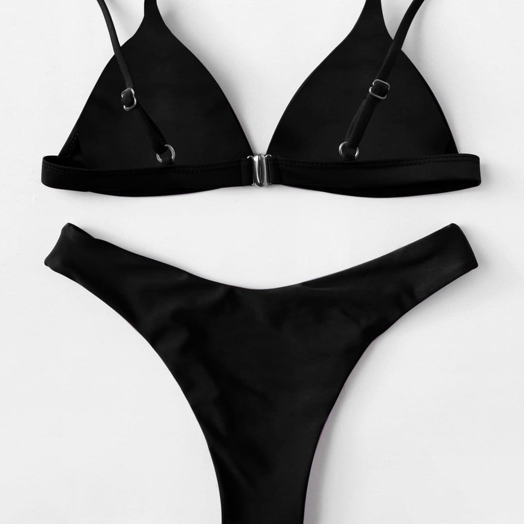 Damen Triangel-Bikinioberteil mit elastischem Design Drune