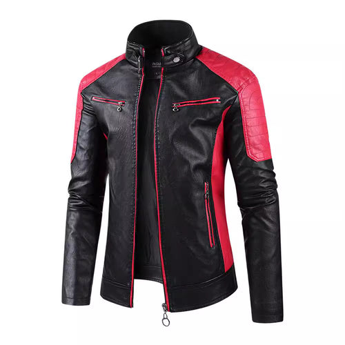 Herren Modische Bikerjacke Drune