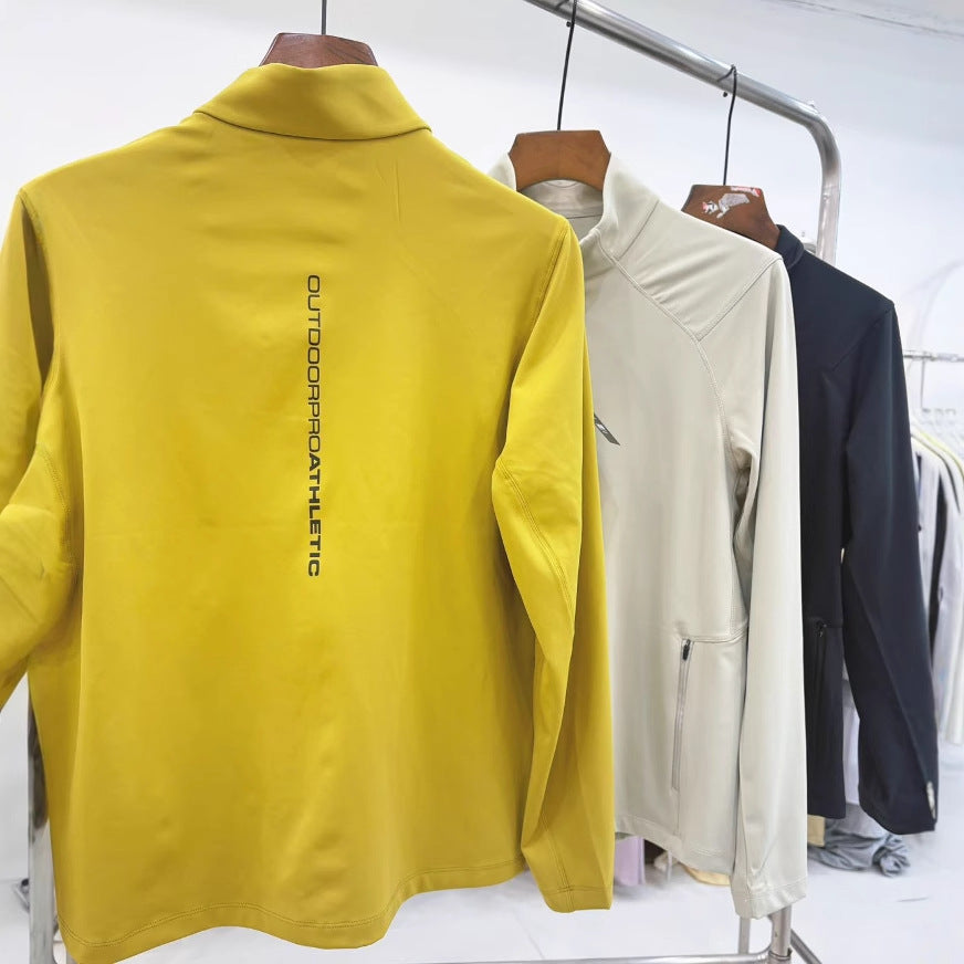 Damen Funktionsjacke mit hohem Kragen und innovativem Reißverschluss Drune