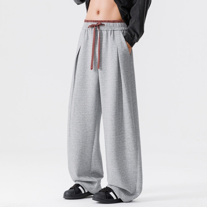 Damen Extrabreite Lounge-Sweathose mit Tunnelzug, Ballonbeinen & eingearbeiteten Seitentaschen Drune