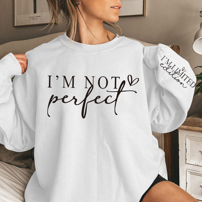Damen Oversized Sweater mit Aufdruck und begrenzter Edition Drune