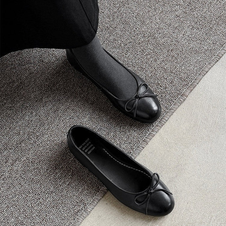 Damen Ballerinas mit dekorativem Schleifendetail Drune
