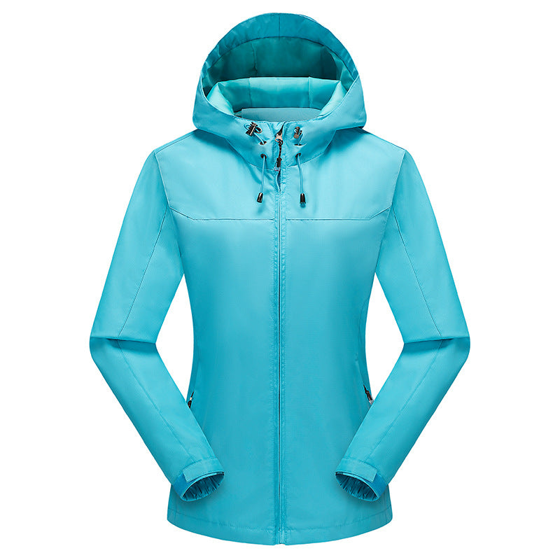 Herren Ultraleichter Ripstop-Kapuzenblouson mit wind- und wasserabweisender Membran Drune