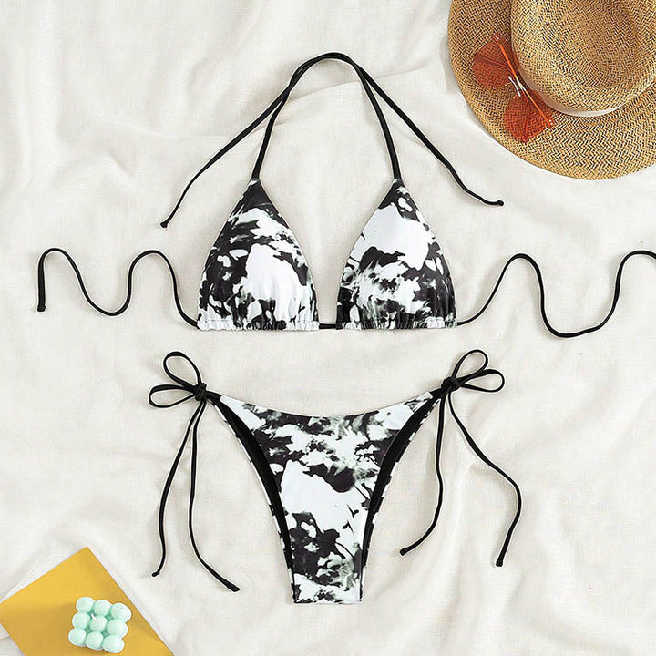 Damen Triangel-Bikini mit verstellbaren Trägern Drune