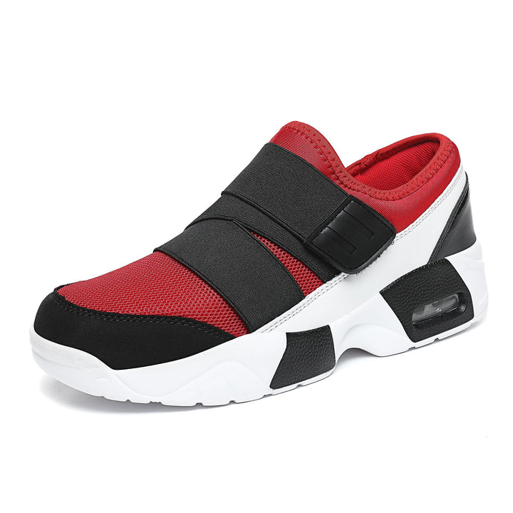 Damen nan Schlupfsneaker mit breitem Elastikriemen, atmungsaktivem Mesh und geformter Dämpfungsohle Drune