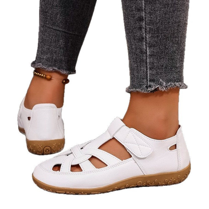 Damen Komfortable Freizeitschuhe mit verstellbarem Riemen Drune