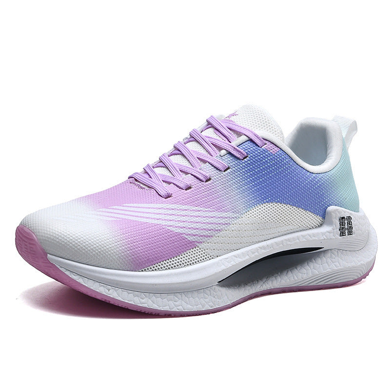 Unisex leichte Dämpfungs-Laufschuhe mit atmungsaktivem Mesh-Oberteil, seitlicher Energielaufsohle und Fersen-Zuglasche Drune