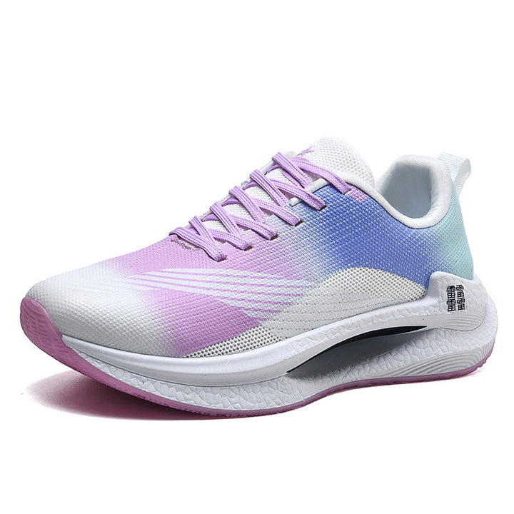 Unisex leichte Dämpfungs-Laufschuhe mit atmungsaktivem Mesh-Oberteil, seitlicher Energielaufsohle und Fersen-Zuglasche Drune