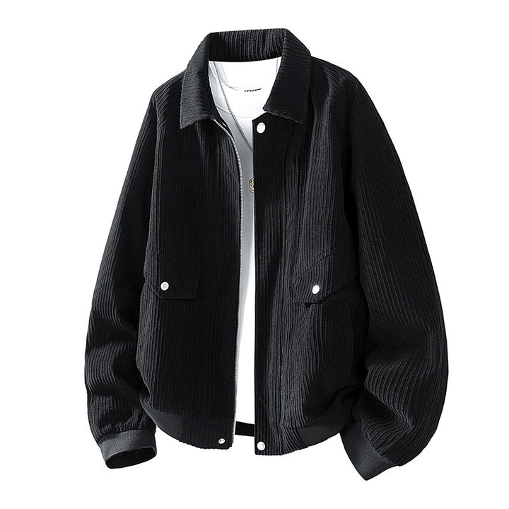 Herren Lässige Cordjacke Drune