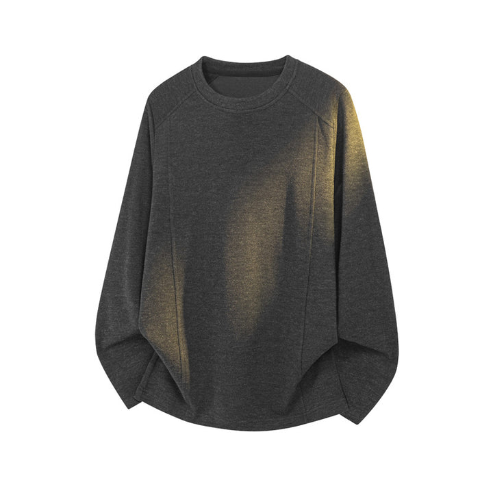 Herren Bequemer Langarm-Pullover Drune
