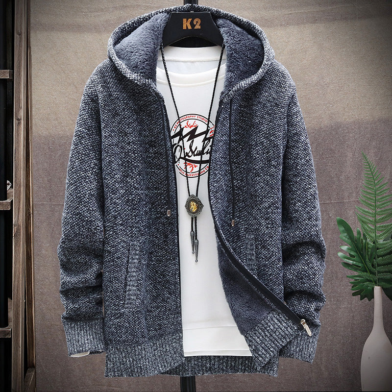Herren bequeme und stylische Kapuzenjacke Drune