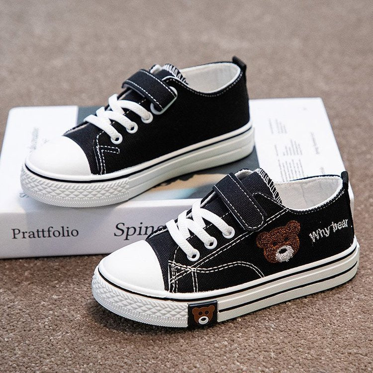 Kindersneaker mit stylischem Klettverschluss