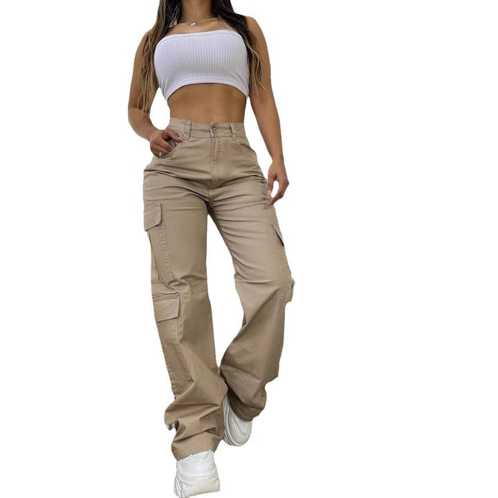 Damen Cargo-Hose im lässigen Stil mit praktischen Taschen Drune