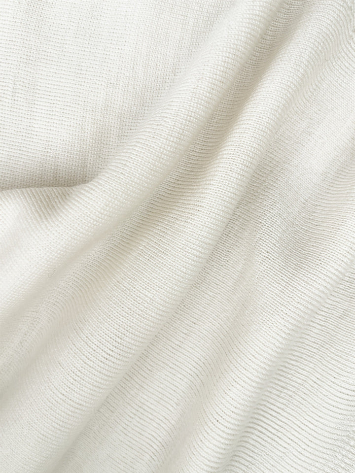 Damen weicher strukturierter Strickpullover Drune