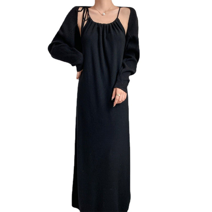 Damen Maxikleid mit verstellbaren Trägern und elegantem Schnitt Drune