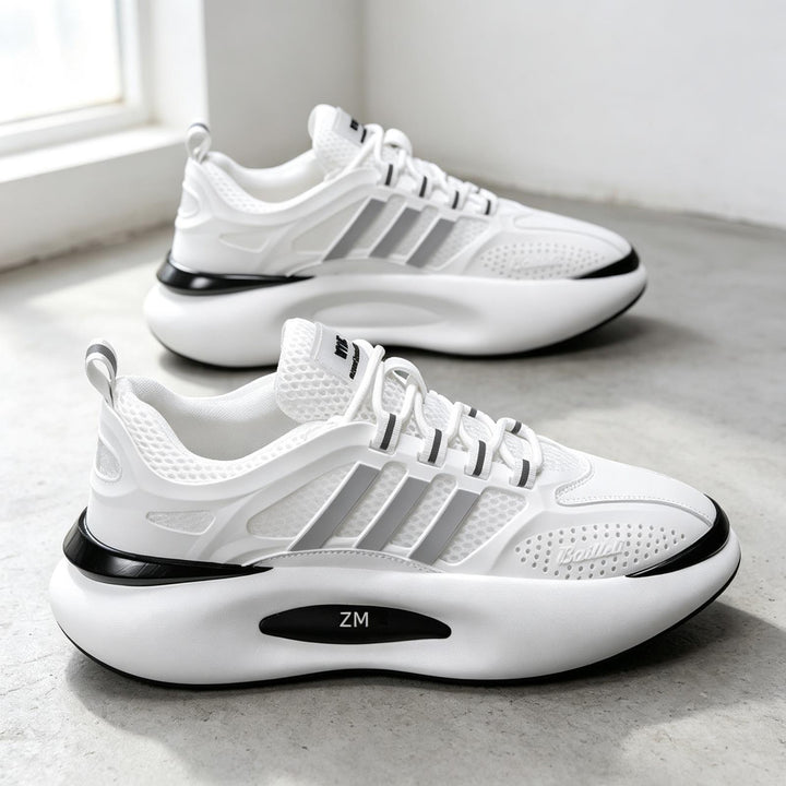 Herren Sportliche Sneakers mit atmungsaktivem Mesh und Dämpfung Drune