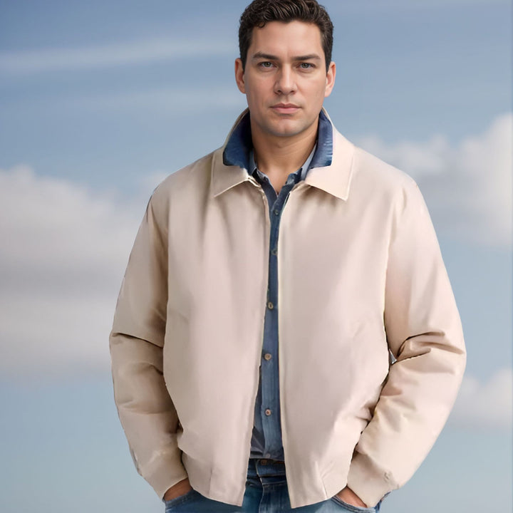Herren Freizeitjacke mit modernem Design und praktischen Details Drune