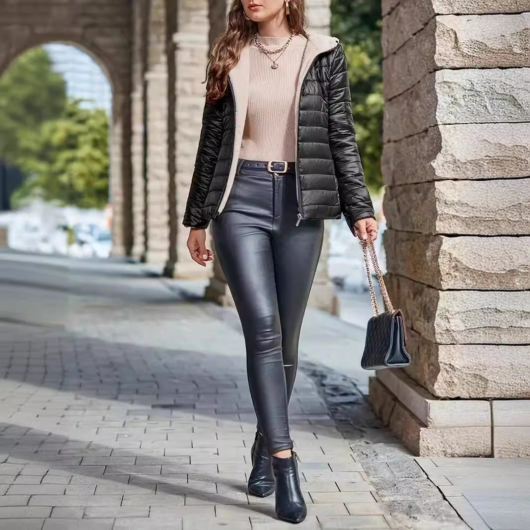 Damen Leichte und warme Daunenjacke Drune