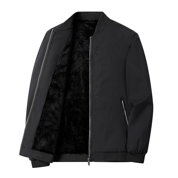 Herren Modernes Bomberjacke mit weichem Innenfutter Drune