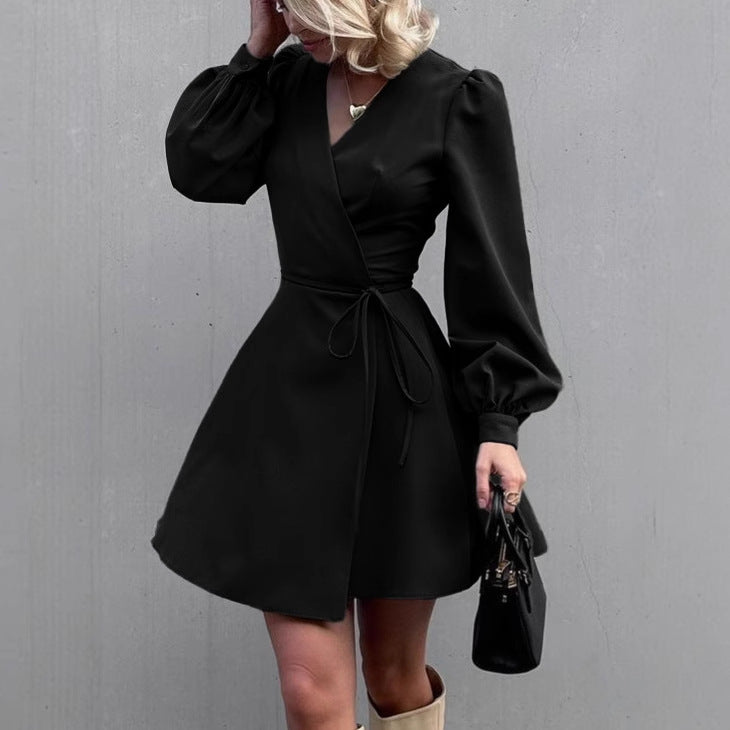 Damen Wickelkleid Drune