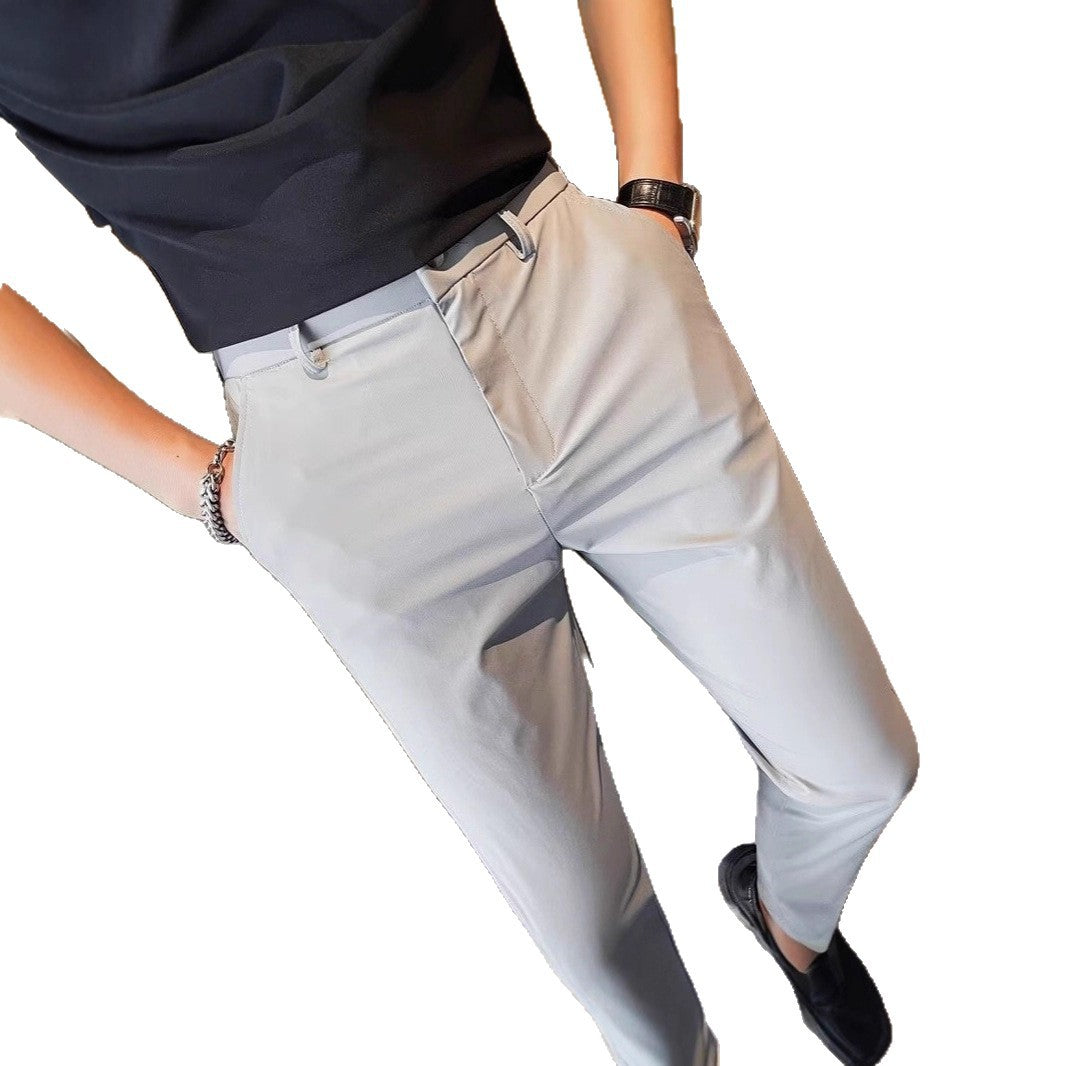 Herren Elegante Slim-Fit Hose Drune