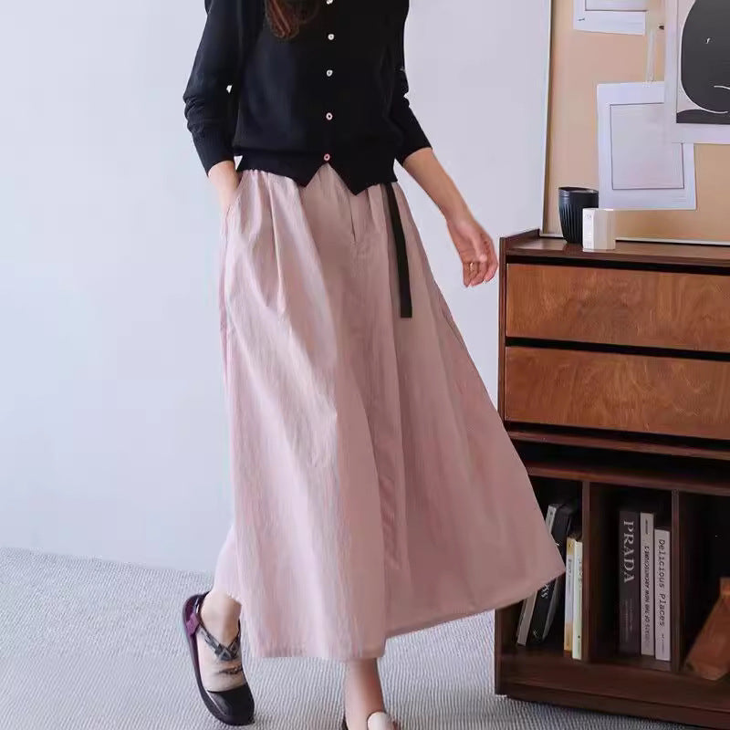 Damen Elegante und lässige Maxiskirt Drune