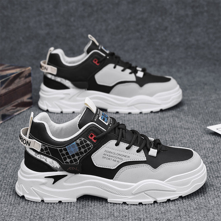 Herren Chunky-Sneaker mit atmungsaktivem Mesh, gepolsterter Plateausohle und technischer Komfortdämpfung Drune
