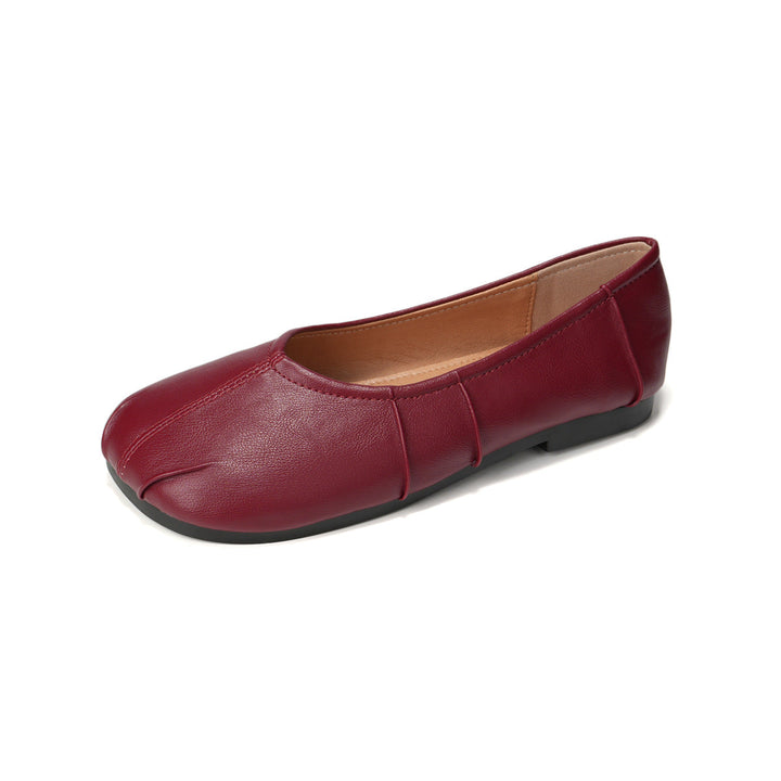Damen Ballerinas mit einzigartigem Faltendesign Drune