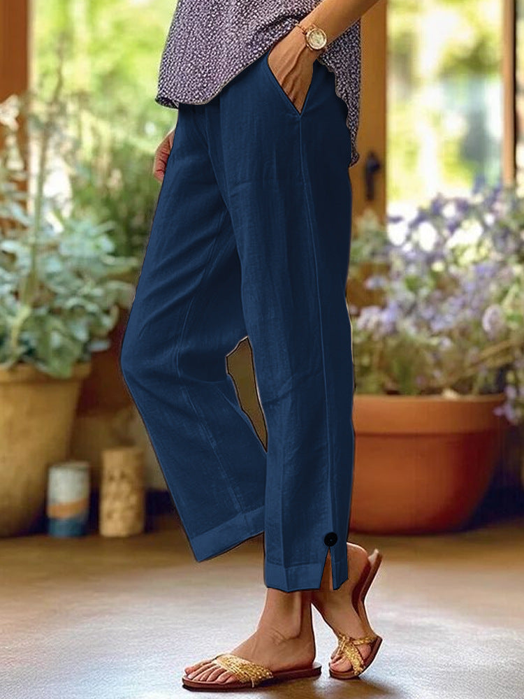 Damen Bequeme Sommerhose Drune