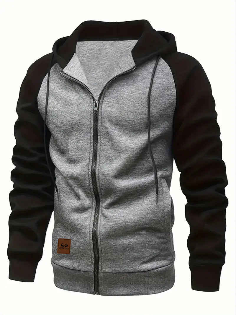 Herren Sportliche Kapuzenjacke Drune