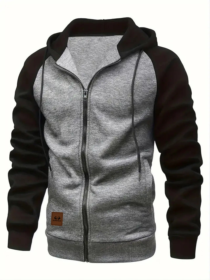 Herren Sportliche Kapuzenjacke Drune