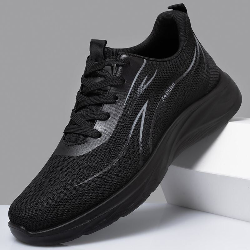 Herren Atmungsaktive Strick-Laufschuhe mit Komfortdämpfung und rutschfester Sohle Drune