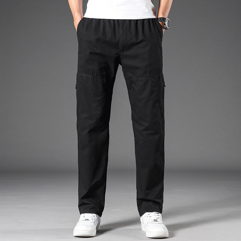 Herren Multifunktions-Cargohose mit elastischem Bund Drune