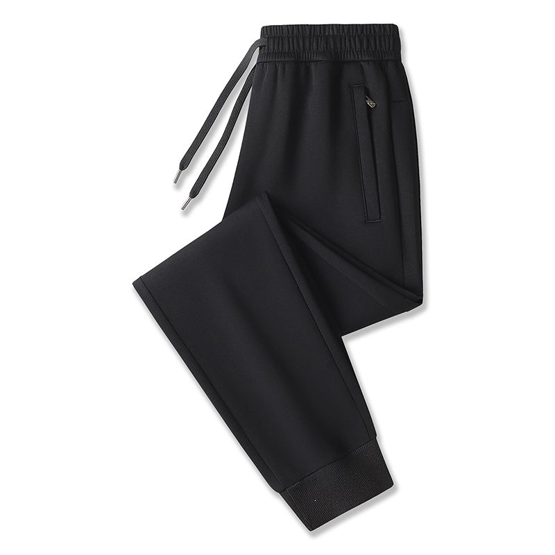 Herren Tech-Jogginghose mit elastischem Bund, Reißverschlusstaschen & Bündchen Drune