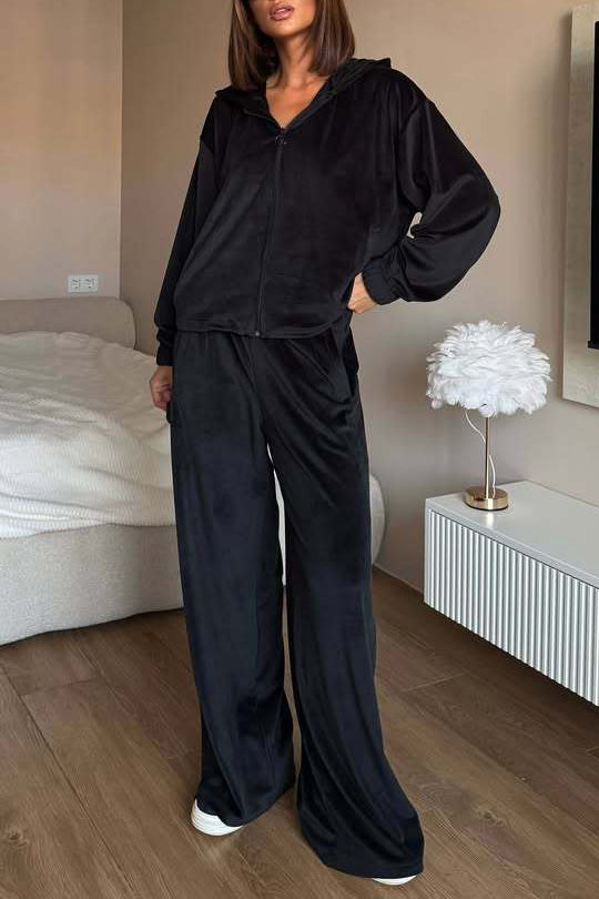 Drune | Dough Kapuzenpullover und Hose Zwei Teile Satz