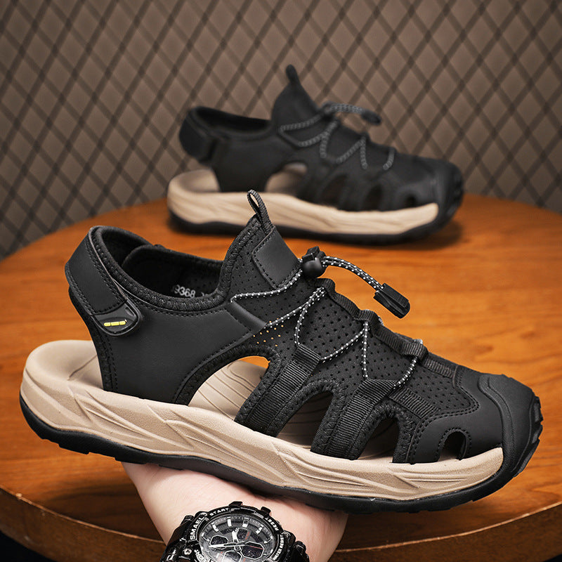 Damen Outdoor-Sandalen mit rutschfester Sohle und atmungsaktivem Obermaterial Drune